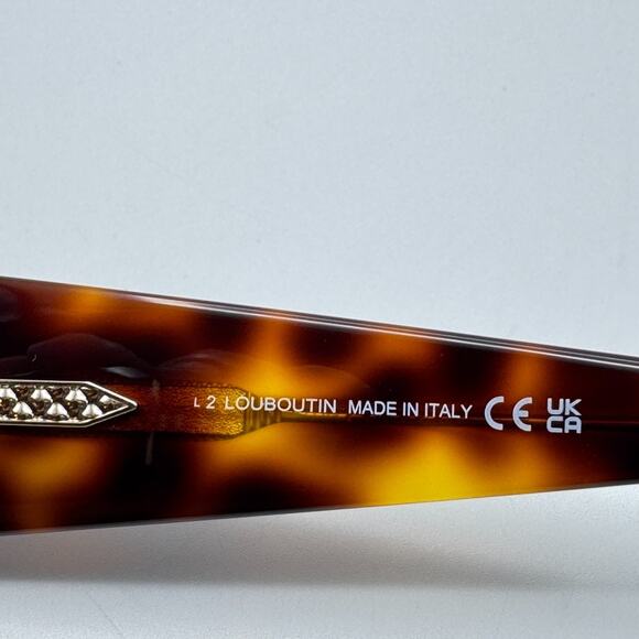 Christian Louboutin Sunglasses Hot Chick LB0039 52E Dark Havana Brown Lens 54mm main image 5